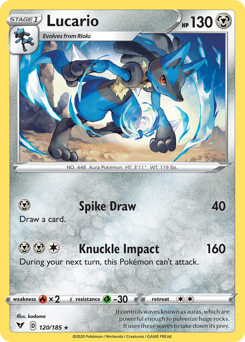 Lucario — Vivid Voltage 120/185