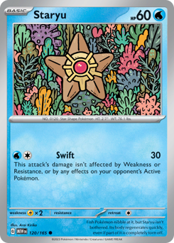 Staryu — 151 120/165