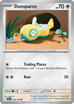 Dunsparce — Journey Together 120/159