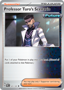 Professor Turo's Scenario — Prismatic Evolutions 121/131