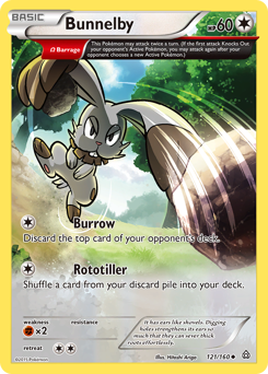 Bunnelby — Primal Clash 121/160