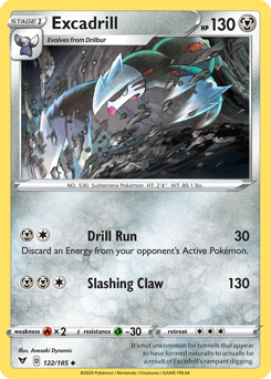 Excadrill — Vivid Voltage 122/185