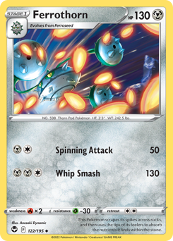 Ferrothorn — Silver Tempest 122/195