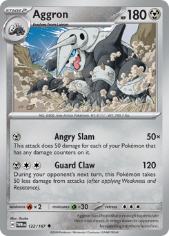 Aggron — Twilight Masquerade 122/167