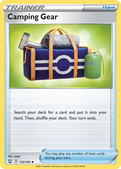 Camping Gear — Battle Styles 122/163