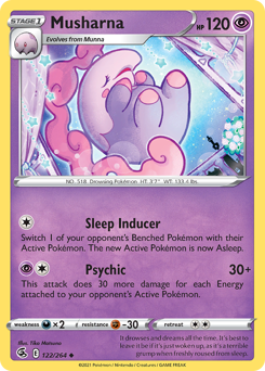Musharna — Fusion Strike 122/264