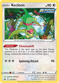 Kecleon — Chilling Reign 122/198
