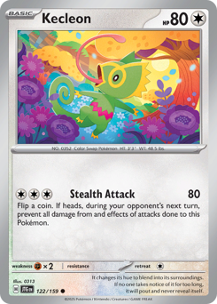 Kecleon — Journey Together 122/159