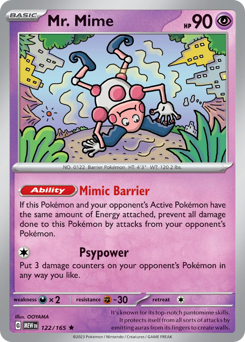 Mr. Mime — 151 122/165