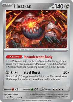 Heatran — Twilight Masquerade 123/167