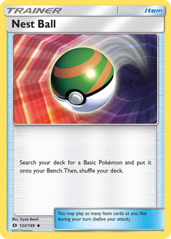Nest Ball — Sun & Moon 123/149