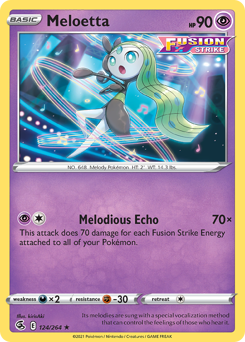 Meloetta — Fusion Strike 124/264