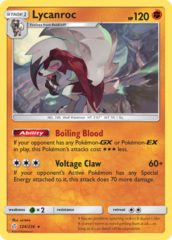 Lycanroc — Cosmic Eclipse 124/236