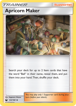 Apricorn Maker — Celestial Storm 124/168
