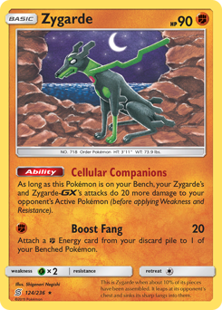 Zygarde — Unified Minds 124/236