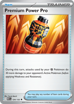 Premium Power Pro — Mega Evolution 124/132