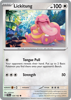 Lickitung — Temporal Forces 124/162