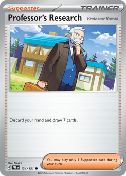 Professor's Research — Prismatic Evolutions 124/131