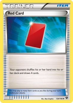 Red Card — XY 124/146
