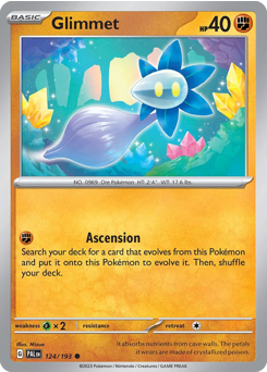 Glimmet — Paldea Evolved 124/193