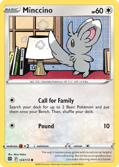 Minccino — Brilliant Stars 124/172