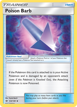 Poison Barb — Sun & Moon 124/149