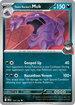 Team Rocket's Muk — Destined Rivals 124/182