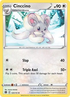 Cinccino — Brilliant Stars 125/172