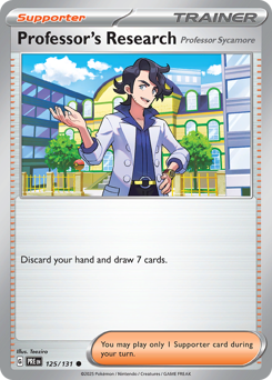 Professor's Research — Prismatic Evolutions 125/131