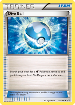 Dive Ball — Primal Clash 125/160