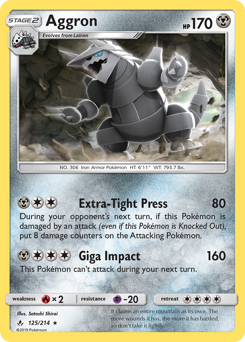 Aggron — Unbroken Bonds 125/214