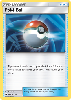 Poké Ball — Sun & Moon 125/149
