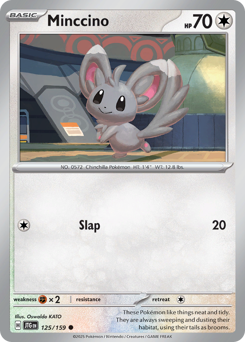 Minccino — Journey Together 125/159
