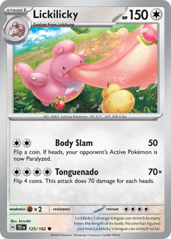 Lickilicky — Temporal Forces 125/162