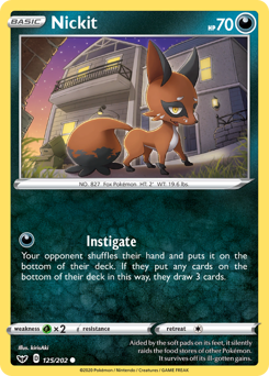 Nickit — Sword & Shield 125/202