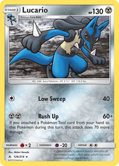 Lucario — Unbroken Bonds 126/214