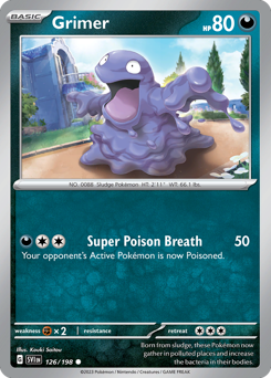 Grimer — Scarlet & Violet 126/198