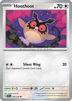 Hoothoot — Temporal Forces 126/162