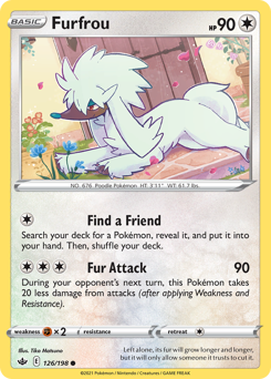 Furfrou — Chilling Reign 126/198