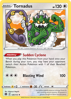 Tornadus — Brilliant Stars 126/172