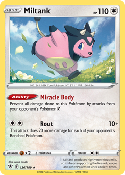 Miltank — Astral Radiance 126/189