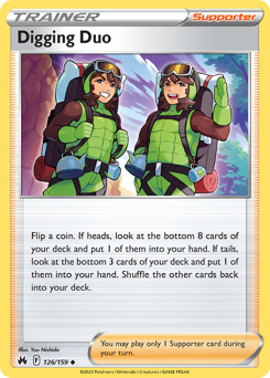 Digging Duo — Crown Zenith 126/159
