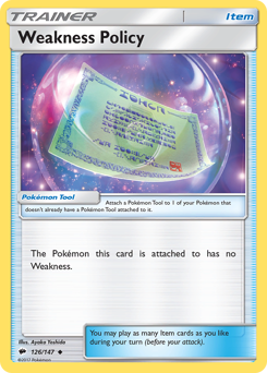 Weakness Policy — Burning Shadows 126/147