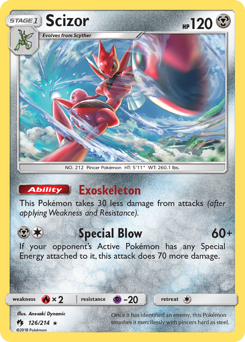 Scizor — Lost Thunder 126/214