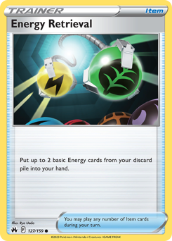 Energy Retrieval — Crown Zenith 127/159