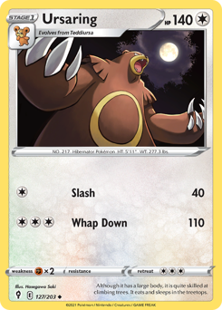 Ursaring — Evolving Skies 127/203