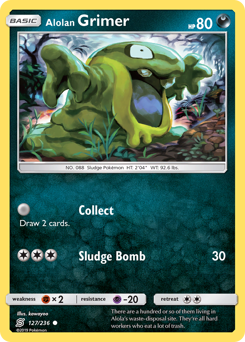 Alolan Grimer — Unified Minds 127/236