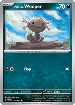 Paldean Wooper — Obsidian Flames 127/197