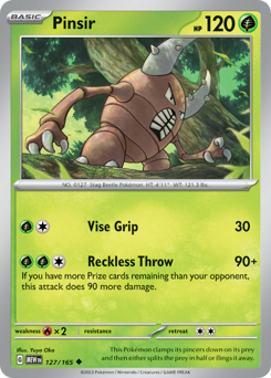 Pinsir — 151 127/165