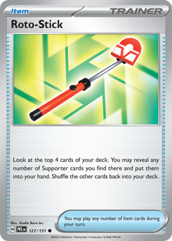 Roto-Stick — Prismatic Evolutions 127/131